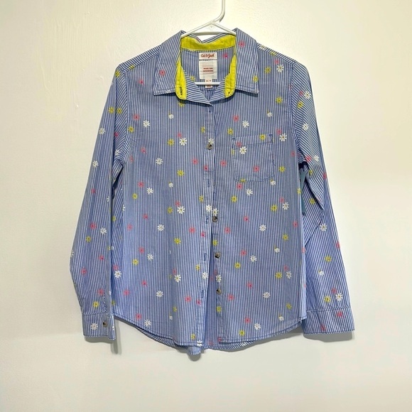 Cat & Jack Tops - Cat&Jack floral button down shirt​​​​​​